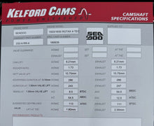 Load image into Gallery viewer, Ruthless Racing Spec 232-X Stage 4+ | Sea-Doo - Billet Racing Camshaft by KELFORD CAMS for 325/300
