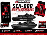 Sea-Doo 300 HP Tuners Remote Custom Tuning by Ruthless Racing
RXP-X • RXT-X • GTX • GTR | Stage 1–4 Custom Tuning